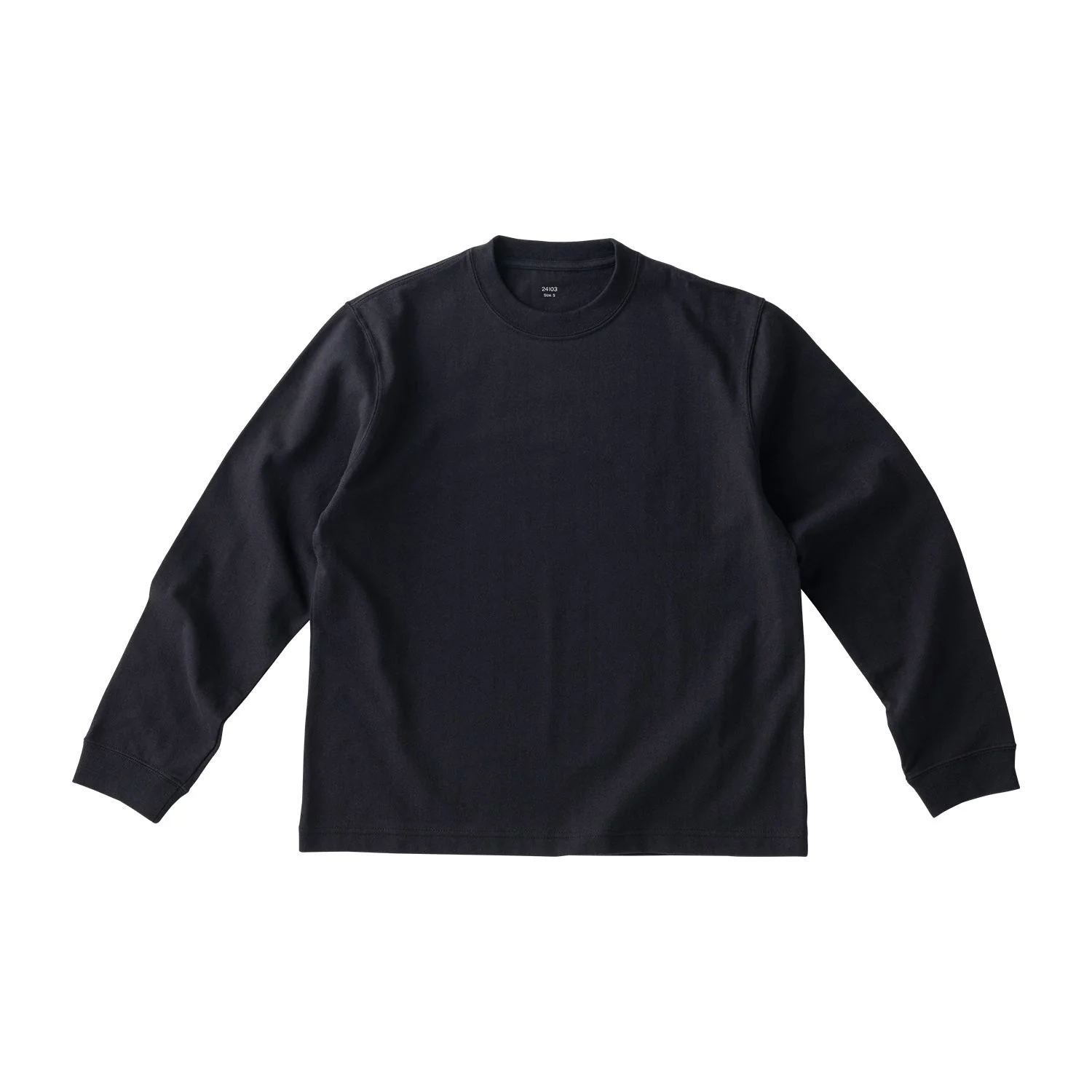 FUTO loopwheel knit long sleeve top S - Image 3