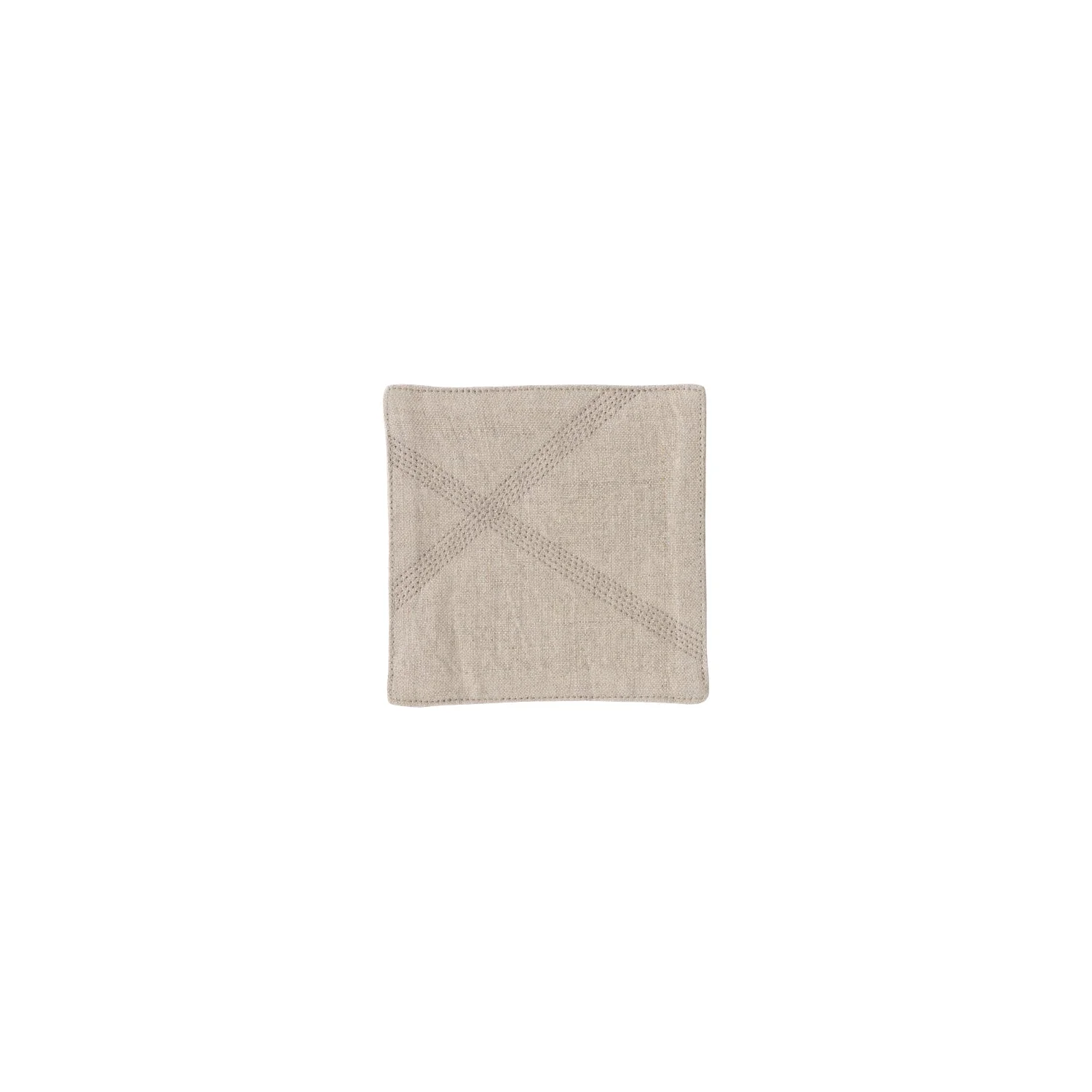 FUTO linen coaster 110x110mm - Image 2