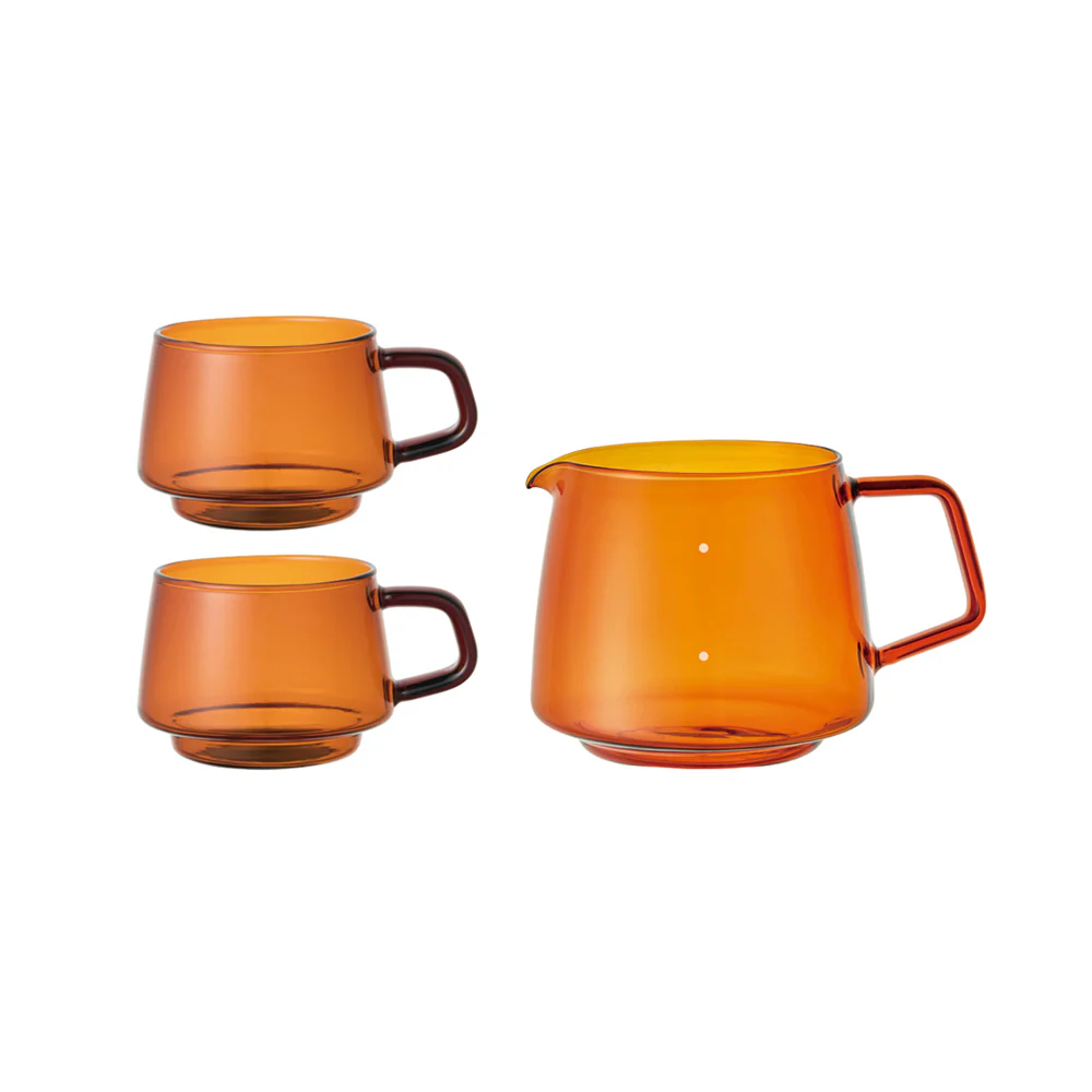 SEPIA jug 4cups + 2 SEPIA cups