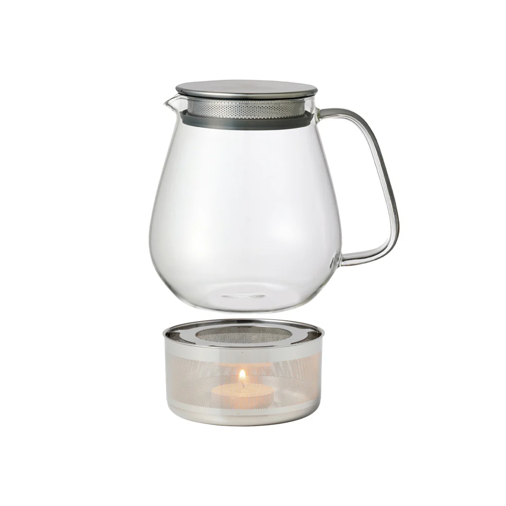 UNITEA one touch teapot 720ml + tea warmer